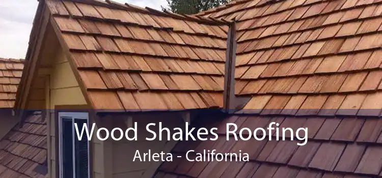 Wood Shakes Roofing Arleta - California